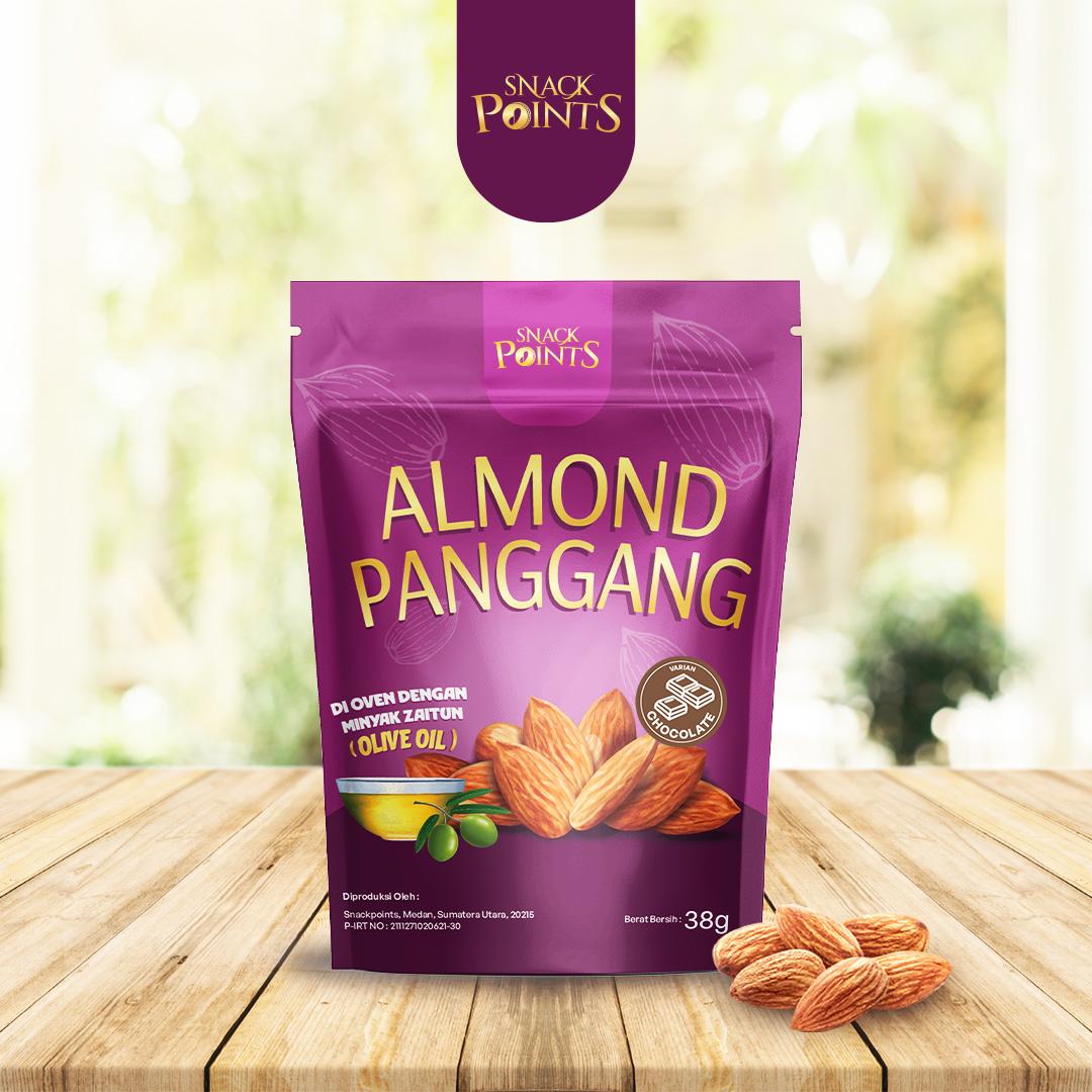 Almond Panggang - Chocolate